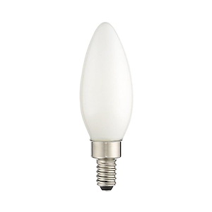 4W E12 Candelabra Base B10 Torpedo Filament Graphene LED Replacement Lamp (Pack of 10)