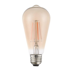 4W E26 Medium Base ST19 Edison Filament LED Replacement Lamp (Pack of 10)