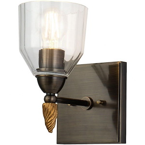 Bolivar - 1 Light Wall Sconce-9.5 Inches Tall and 6 Inches Wide