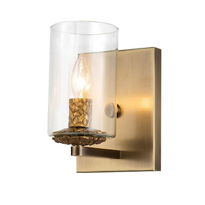 Bolivar - 1 Light Wall Sconce-9 Inches Tall and 6 Inches Wide - 1252864