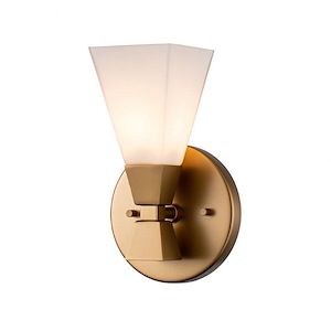 Bowtie - 1 Light Bath Vanity-9.75 Inches Tall and 6 Inches Wide