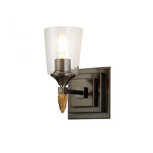 Vetiver - 1 Light Bath Vanity-9.75 Inches Tall and 6 Inches Wide - 1252924