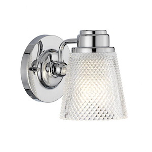 Hudson - 3W 1 LED Bath Vanity-6.25 Inches Tall and 5 Inches Wide - 1285763