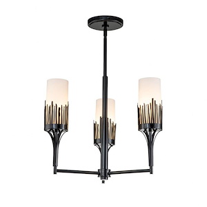 Sawgrass - 3 Light Chandelier-26 Inches Tall and 20 Inches Wide
