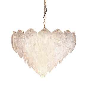 Flambeau Inspired - 10 Light Large Chandelier In Traditional Style-27 Inches Tall and 24 Inches Wide - 917260