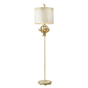 Trellis - 1 Light Floor Lamp In Transitional Style-64 Inches Tall and 15 Inches Wide