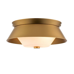 Bowtie - 2 Light Flush Mount-4 Inches Tall and 10 Inches Wide - 1285798