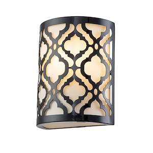 Arabella - 1 Light Wall Sconce-10 Inches Tall and 8 Inches Wide - 1285805