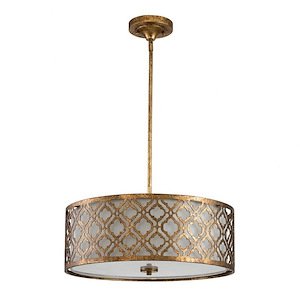 Arabella - 3 Light Convertible Pendant In Transitional Style-8 Inches Tall and 21 Inches Wide - 1093523