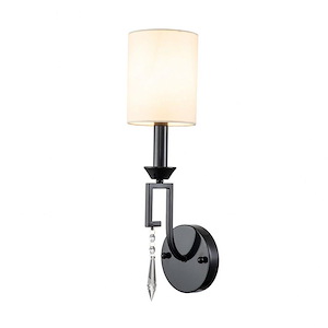 Lemuria - 1 Light Wall Sconce-18 Inches Tall and 5 Inches Wide