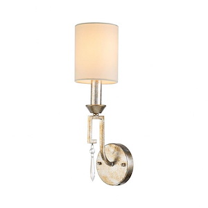 Lemuria - 1 Light Wall Sconce In Transitional Style-18 Inches Tall and 5 Inches Wide - 917275