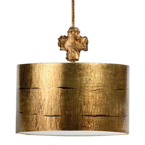 Fragment - 1 Light Large Pendant In Traditional Style-15.7 Inches Tall and 15 Inches Wide - 1093548