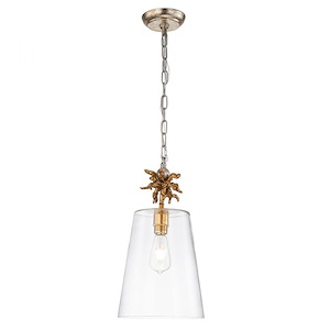 Neo - 1 Light Pendant-18 Inches Tall and 10 Inches Wide