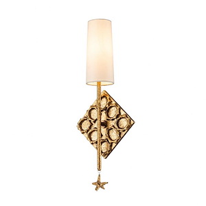 Star - 1 Light Wall Sconce-21 Inches Tall and 8.75 Inches Wide