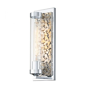 Elysian - 1 Light Wall Sconce-14 Inches Tall and 5 Inches Wide