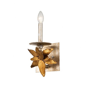 Toissant - 1 Light Wall Sconce-12 Inches Tall and 6 Inches Wide