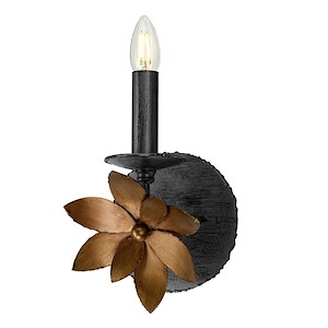 Simone - 1 Light Wall Sconce In Traditional Style-10.75 Inches Tall and 6.5 Inches Wide - 903600