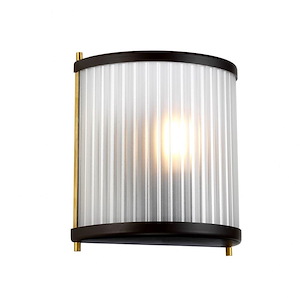 Corona - 1 Light Wall Sconce-9 Inches Tall and 8.25 Inches Wide