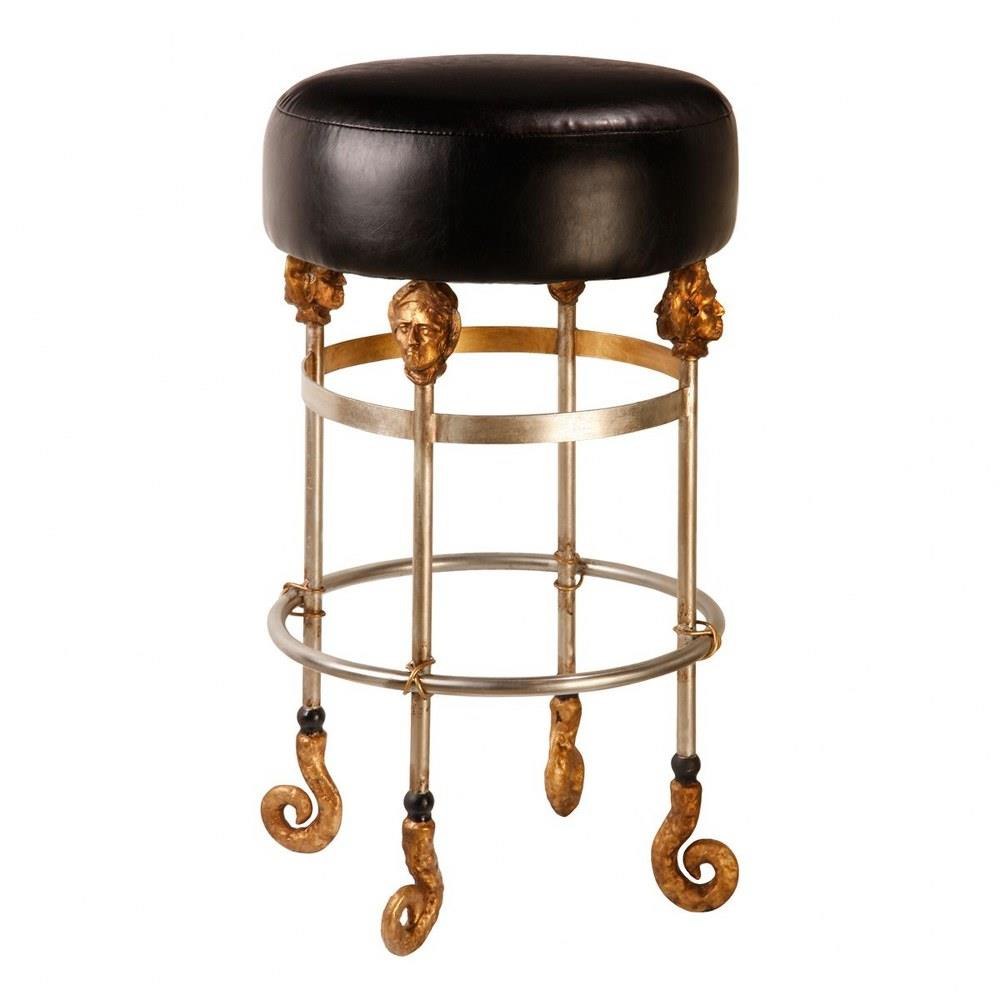 Lucas and McKearn SI1051 Armory Short Bar Stool In