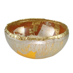 Tricou - Bowl In Traditional Style-6.5 Inches Tall and 14 Inches Wide