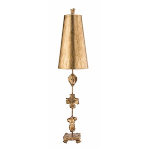 Fragment - 1 Light Buffet Table Lamp In Traditional Style-38.5 Inches Tall and 8.5 Inches Wide