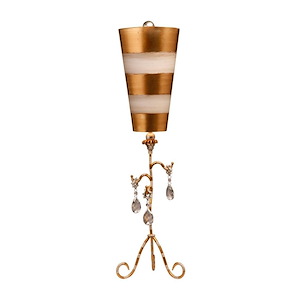 Tivoli - 1 Light Buffet Table Lamp In Eclectic Style-38 Inches Tall and 9 Inches Wide