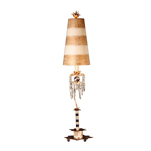 Birdland - 1 Light Buffet Table Lamp In Traditional Style-43 Inches Tall and 9 Inches Wide