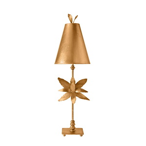 Azalea - 1 Light Buffet Table Lamp In Traditional Style-37 Inches Tall and 12 Inches Wide