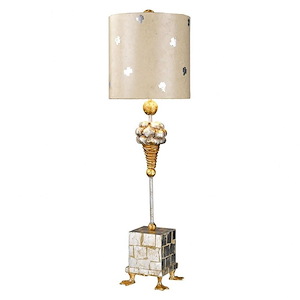 Pompadour X - 1 Light Accent Lamp In Eclectic Style-31 Inches Tall and 9 Inches Wide