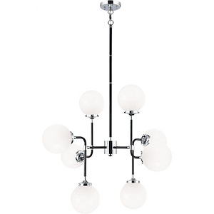 Particles-8 Light 40 Watt Pendant-30 Inch Wide and 26 Inch Tall - 885803