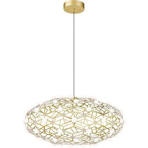 Coral-84 Light Chandelier-30 Inch Wide and  15 Inch Tall - 1161564