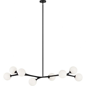Rami-8 Light Chandelier- 13 Inch Wide and  14 Inch Tall - 1161566