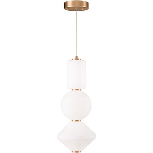 Dango-1 Light Pendants-8 Inch Wide and 19 Inch Tall