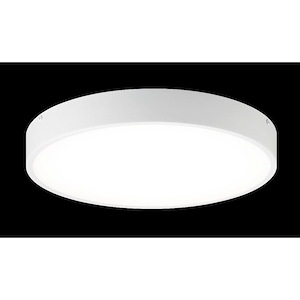 Plato-1 Light Flush Mounts-15 Inch Wide and 2 Inch Tall - 885811