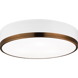 Trydor-3 Light 60 Watt Ceiling Mount-16 Inch Wide and 3.5 Inch Tall