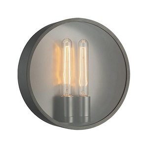 Marco-2 Light Wall Sconce-12 Inch Wide and 3.125 Inch Tall