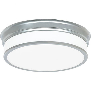 Navo-1 Light 22.5 Watt Ceiling Mount-14 Inch Wide and 3 Inch Tall