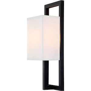 Cadre-1 Light 60 Watt Wall Sconce-5 Inch Wide and 13 Inch Tall
