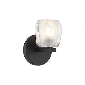 Carleton-1 Light 40 Watt Wall Sconce-4.75 Inch Wide and 5.5 Inch Tall