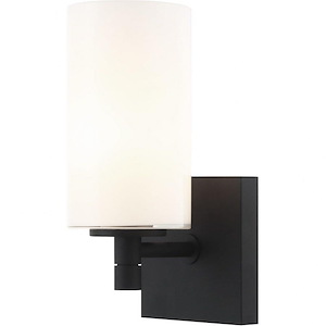 Candela-1 Light 60 Watt Wall Sconce-4.75 Inch Wide and 10 Inch Tall - 1161578