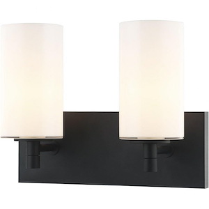 Candela-2 Light 60 Watt Wall Sconce-13 Inch Wide and 10 Inch Tall