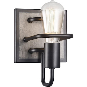 Napa-1 Light 60 Watt Wall Sconce-6 Inch Wide and 8 Inch Tall