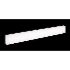 Kabu-1 Light Wall Sconce-34 Inch Wide and 4 Inch Tall