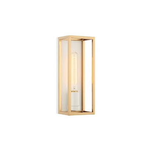 Shadowbox-1 Light 10 Watt Wall Sconce-4.75 Inch Wide and 12 Inch Tall - 1161536