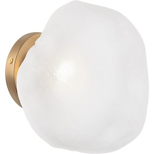 Melo-1 Light Wall Sconce-8 Inch Wide and 8 Inch Tall