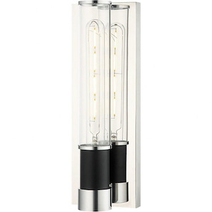 Tubo-1 Light Wall Sconce-4.375 Inch Wide and 12.625 Inch Tall
