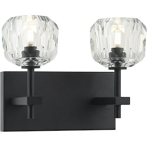 Rosa-2 Light 40 Watt Wall Sconce-12 Inch Wide and 12 Inch Tall