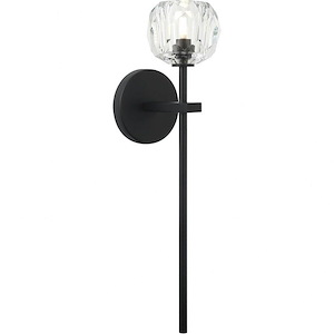 Rosa-1 Light 40 Watt Wall Sconce-13 Inch Wide and 8 Inch Tall - 1161549