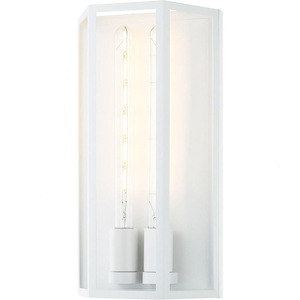 Creed-2 Light 10 Watt LED Wall Sconce-8 Inch Wide and 15 Inch Tall