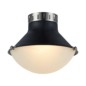 Notting-2 Light 60 Watt Ceiling Mount-12 Inch Wide and 10 Inch Tall